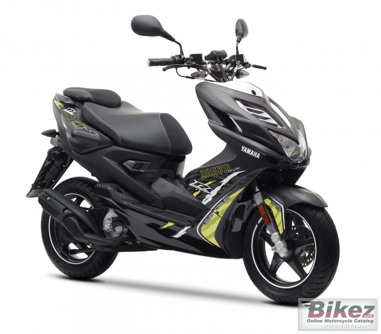Big Yamaha aerox r naked 50 picture and wallpaper from Bikez.com